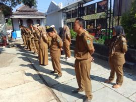 Apel Kerja komitmen dalam melaksanakan tugas dan tanggung jawab dalam bekerja